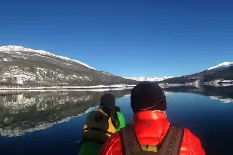Ushuaia: Excursión invernal a pie y en canoa por Tierra del Fuego