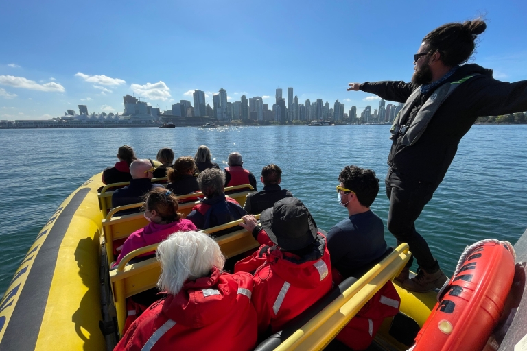 Sea Vancouver: visite guidée de la ville et de la faune RIBVisite du front de mer de Vancouver [Ville et faune]