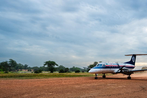 Vanuit Zanzibar: Selous G.R. safari met overnachting en vluchtengedeelde safari