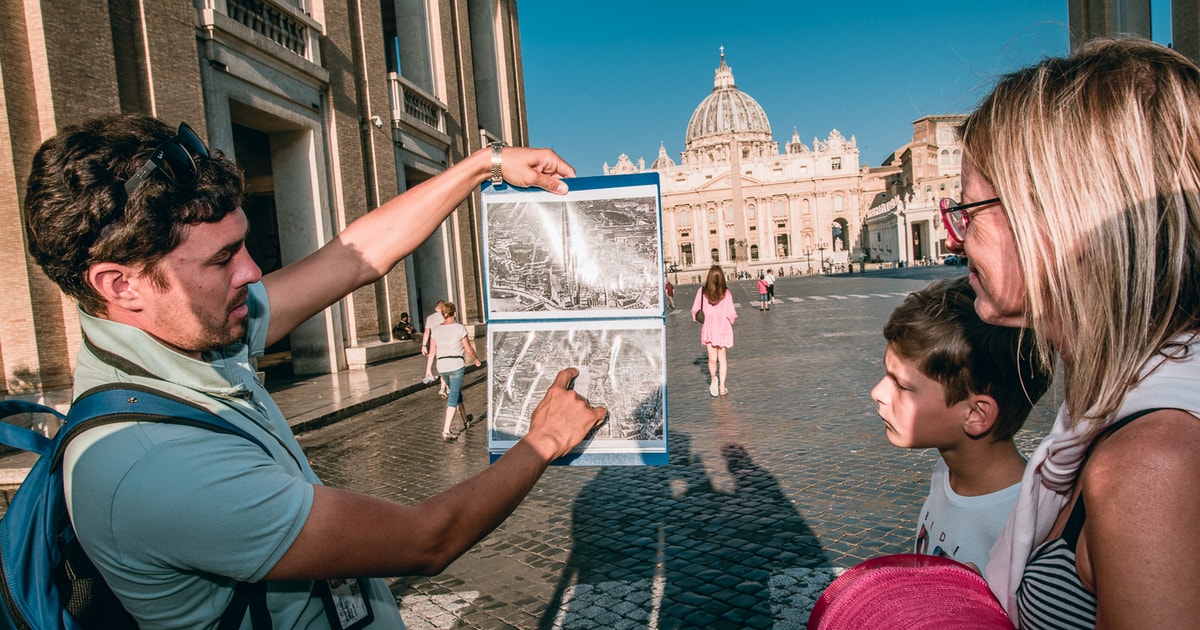 Roma tour mattutino della Basilica di San Pietro con salita alla