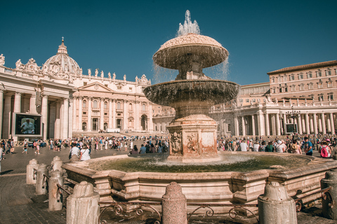 Roma: visita matutina a la basílica de San Pedro con subida a la cúpula