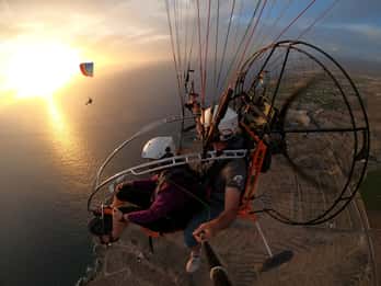 Adeje: Paratrike Flying Tour con Recogida en Hotel y Fotos