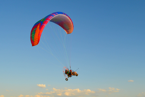 Adeje: Paratrike Flying Tour med upphämtning på hotell och foton