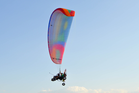 Adeje: Paratrike Flying Tour med upphämtning på hotell och foton