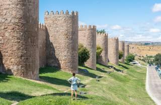Von Madrid aus: Tagesausflug nach Ávila und Salamanca mit geführter Tour