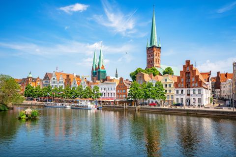 Von Hamburg aus: Tagesausflug nach Lübeck mit geführtem Spaziergang