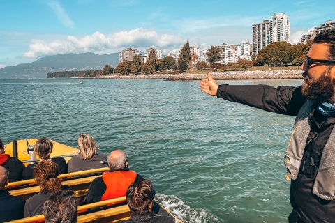 Sea Vancouver: zwiedzanie miasta i wodospadu RIB TourZwiedzanie nabrzeża nad morzem w Vancouver [miasto i wodospady]