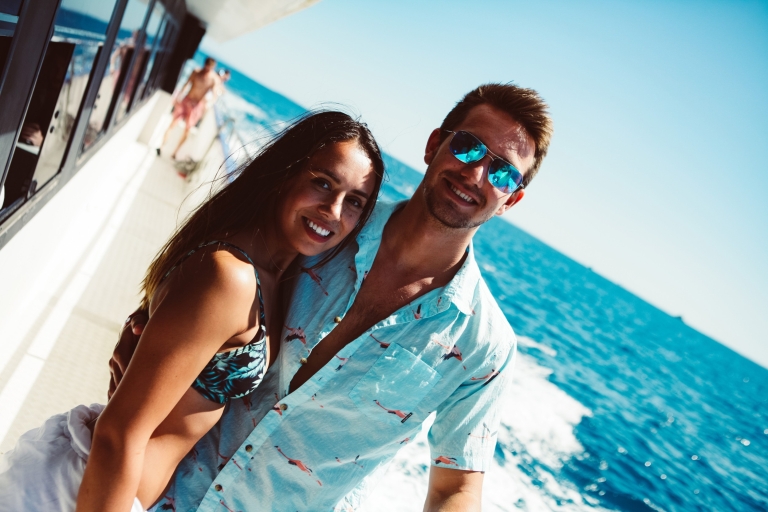 Depuis Ibiza : croisière tout compris à FormenteraIbiza : Excursion en bateau tout compris à Formentera