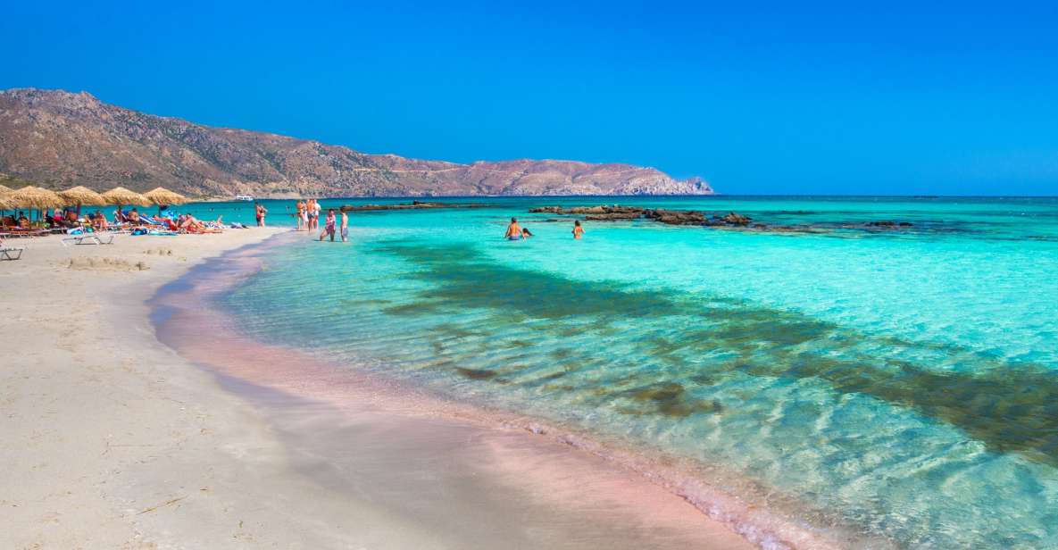 From Rethymno: Elafonissi Pink Sand Beach Tour
