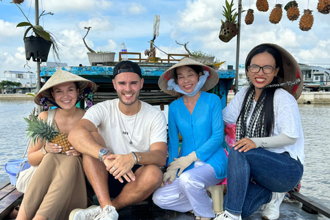 Vanuit HCM 1 dag Cai Rang drijvende markt lokaal mekong dorp