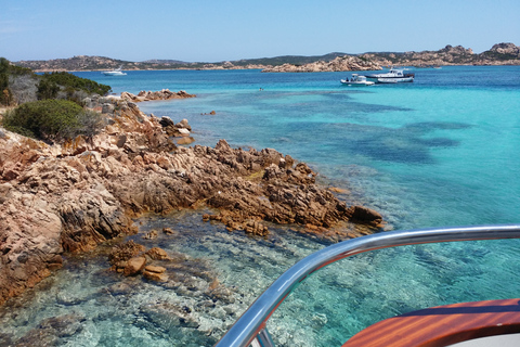 From Palau: La Maddalena Archipelago 4 Stops Boat Tour From Palau: La Maddalena Archipelago Full-Day Boat Tour