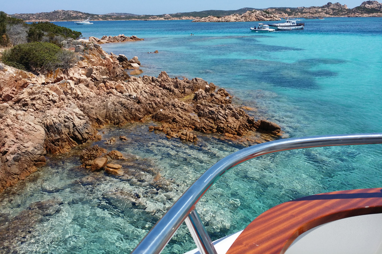 From Palau: La Maddalena Archipelago 4 Stops Boat Tour From Palau: La Maddalena Archipelago Full-Day Boat Tour