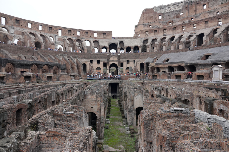 Roma: Tour de ônibus hop-on hop-off e experiência no ColiseuIngresso de 48 horas com experiência no Coliseu às 11 horas