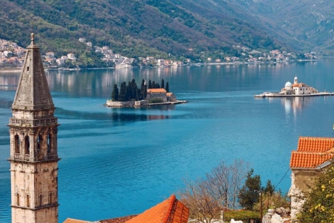 Von Cavtat aus: Montenegro Tagestour & Bootsfahrt in der Bucht von KotorTour ohne Bootsfahrt in der Bucht von Kotor