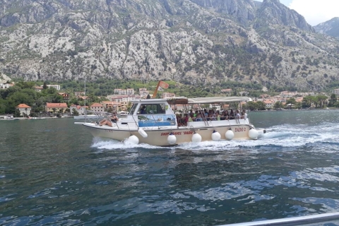 De Cavtat: excursion d'une journée au Monténégro et croisière en bateau dans la baie de KotorTour sans excursion en bateau dans la baie de Kotor