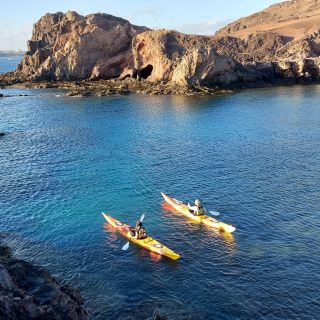 Lanzarote: visite guidée en kayak de Playa Papagayo