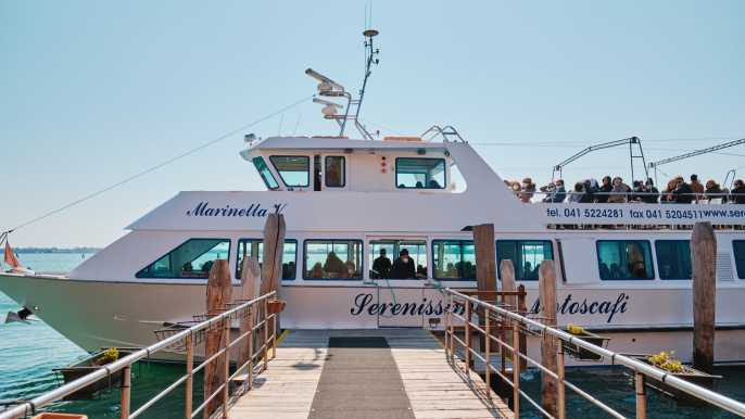 Venice: Panoramic Boat Tour to Murano, Burano, & Torcello