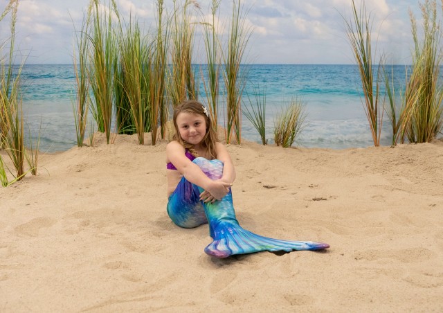 Visit Hilton Head Island Mermaid Photoshoot at an Indoor Beach in Hilton Head Island