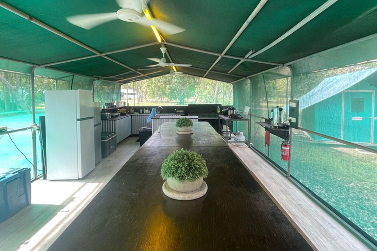 From Darwin: 3-Day Kakadu & Litchfield 4WD Camping Tour Bush Single Swag (sleeps 1)
