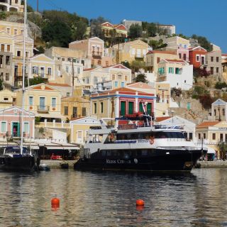 Città di Rodi: gita in barca all'isola di Symi e alla baia di St George
