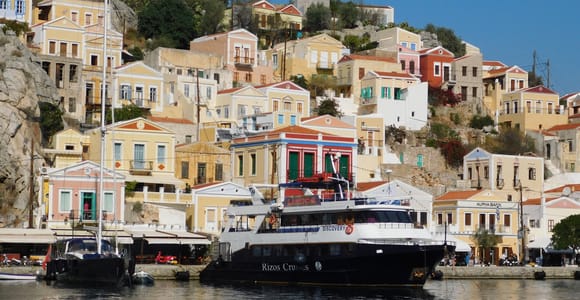Rhodes: Symi Island Cruise & St. George Bay Swim Stop