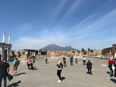Von Rom aus: Pompeji und die Amalfiküste: Private Tour mit dem Van