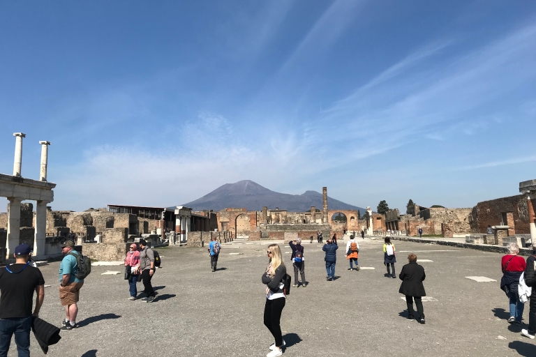 Z Rzymu: Prywatna wycieczka po Pompejach i wybrzeżu Amalfi przez Van