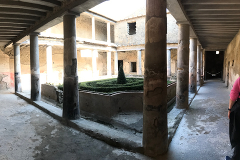 Vanuit Rome: privétour Pompeii en Amalfikust per Van