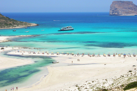 Rethymno: Gramvousa &amp; Balos Lagoon Day Trip with Boat Ticket