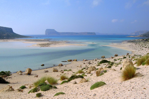 Rethymno: Gramvousa &amp; Balos Lagoon Day Trip with Boat Ticket