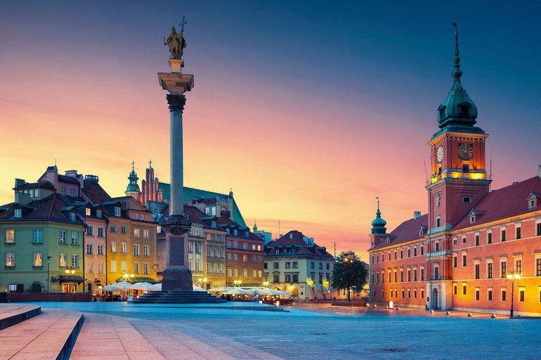 From Krakow: Warsaw Highlights Day Trip by Train