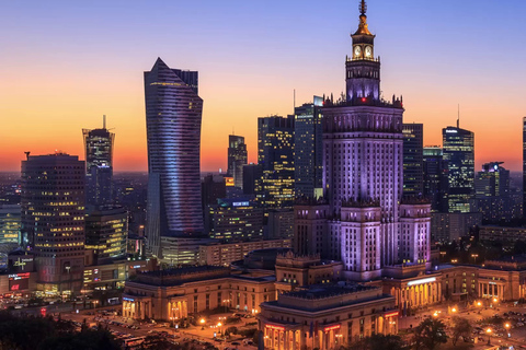 From Krakow: Warsaw Highlights Day Trip by Train