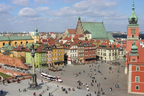 From Krakow: Warsaw Highlights Day Trip by Train