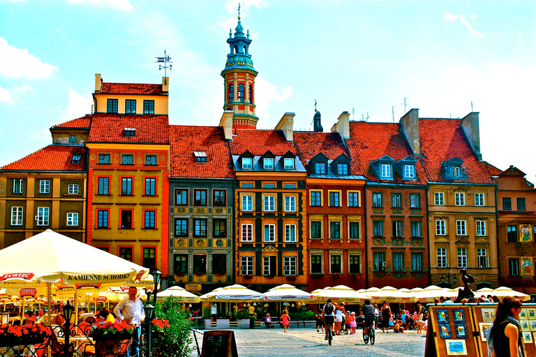 From Krakow: Warsaw Highlights Day Trip by Train