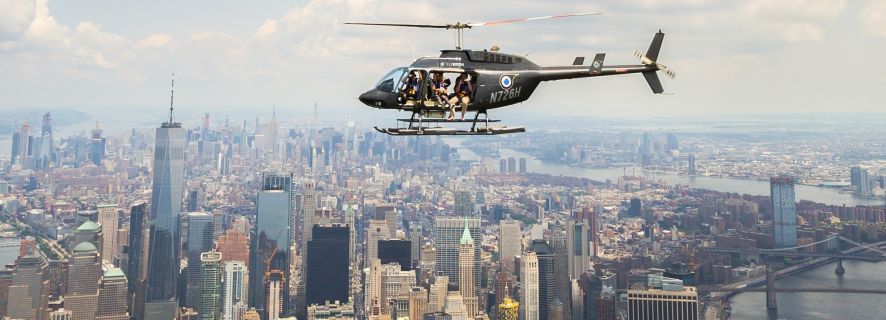 New York: Helicopter Tour with Optional Doors-Off Experience