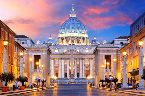 Roma: Biglietto per l&#039;autobus Hop-on Hop-off e i Musei VaticaniAutobus panoramico (48 ore) e Musei Vaticani - 11:00