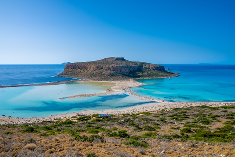 Rethymno: Gramvousa &amp; Balos Lagoon Day Trip with Boat Ticket