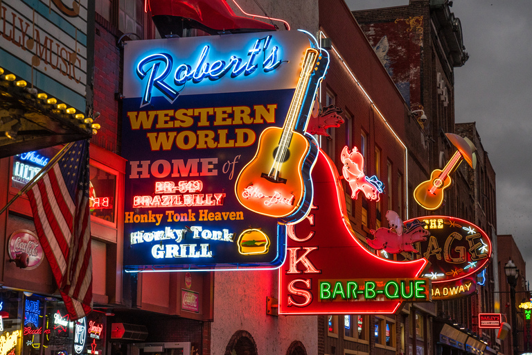 Nashville : Histoire de la musique et tournée des pubs Moonshine