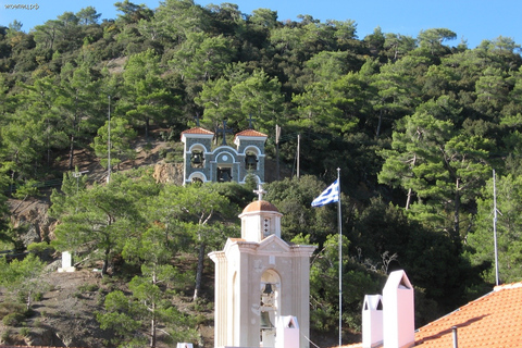 Forêt de Troodos-Paphos/Kykkos/Omodos depuis PaphosOption standard