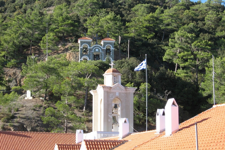 Troodos-Bosque de Pafos/Kykkos/Omodos desde PafosOpción Estándar