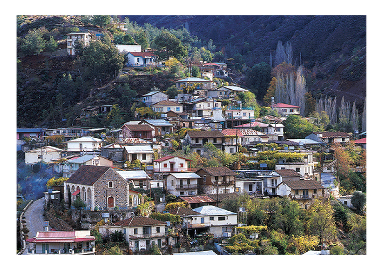 Troodos-Bosque de Pafos/Kykkos/Omodos desde PafosOpción Estándar