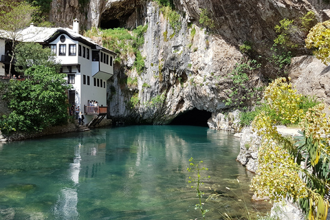 Dubrovnik: Sarajevo 1-way via Mostar, Blagaj, PociteljOne Way: Dubrovnik to Sarajevo with Herzegovina Sightseeing