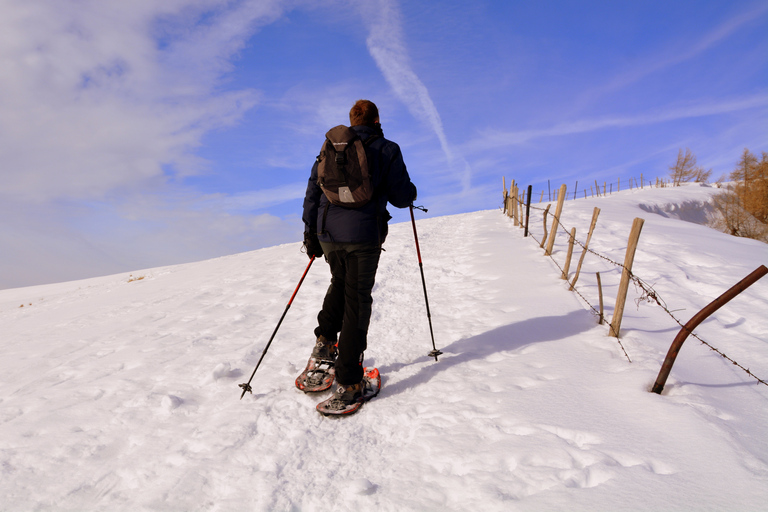 Sarajevo: Experimenta el snowsheing en las montañas olímpicasDesde Sarajevo: Excursión con raquetas de nieve por la montaña olímpica de Bjelašnica