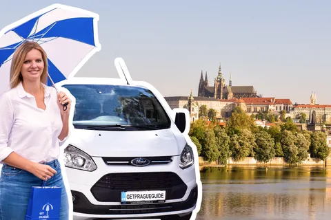 Castello di Praga: Biglietto d'ingresso con trasferimento e audioguida