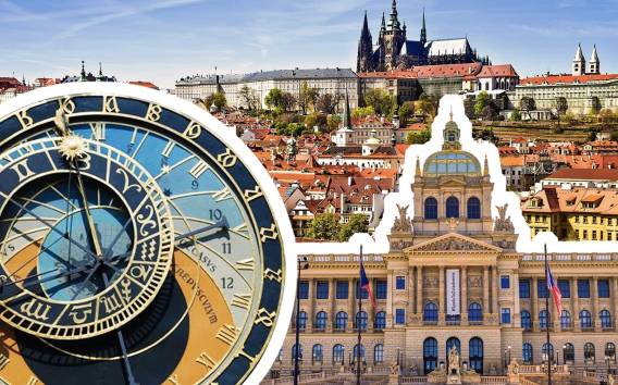 Prag: Burg, Nationalmuseum und Altes Rathaus