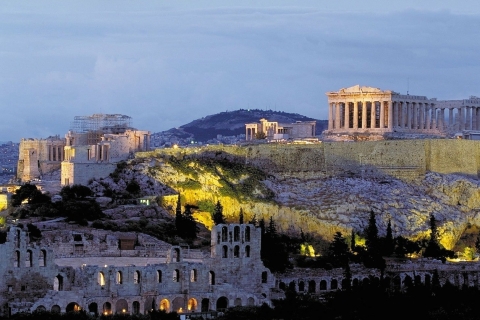Athènes: visite guidée à pied mythologique et histoires de création