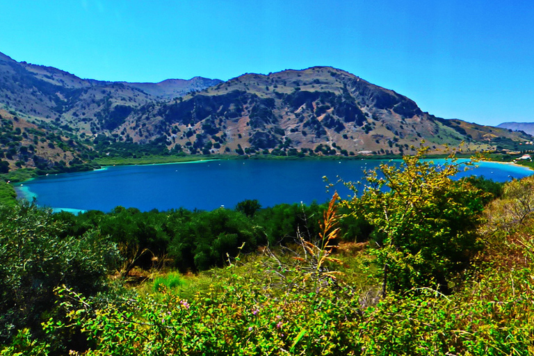 De Chania: Tour particular por Rethymno e Lago KournasDe Chania: excursão privada de um dia à cidade de Rethymno e ao lago Kournas