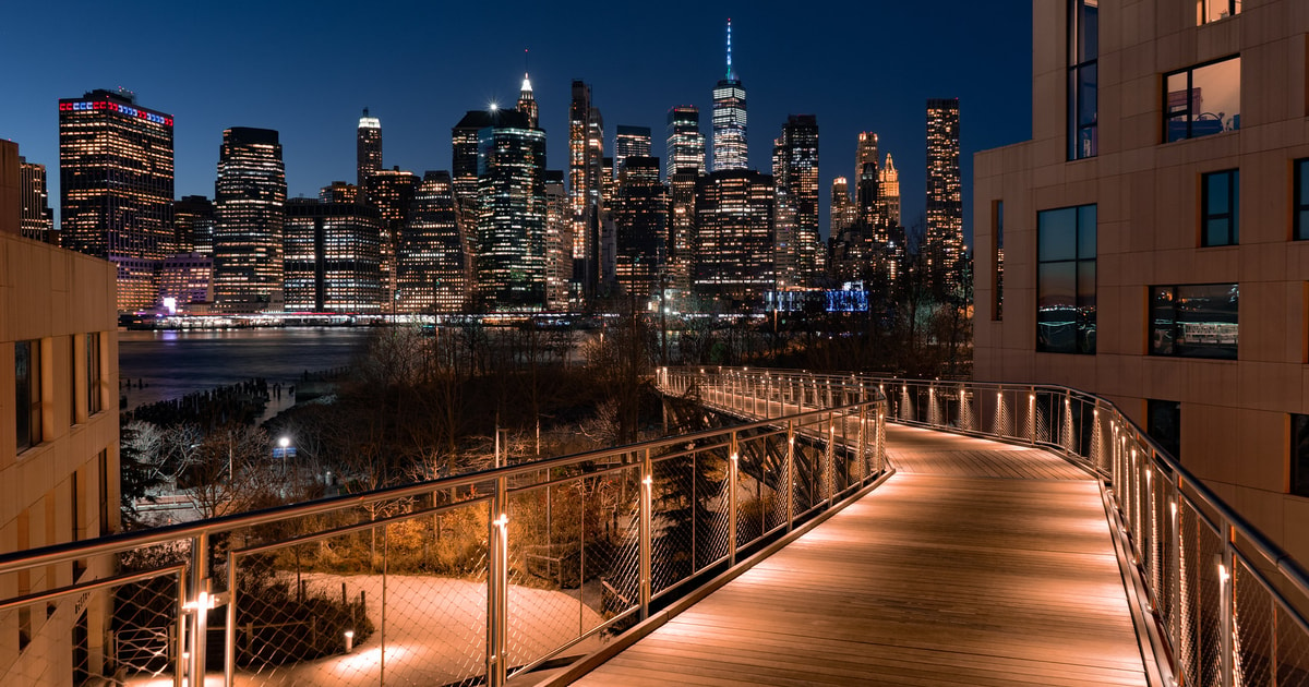 City Lights Panoramic Night Tour Brooklyn & Hamilton Park | GetYourGuide