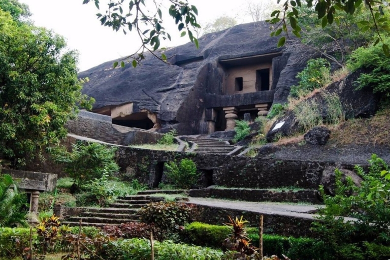 Mumbai: visite combinée des grottes de Kanheri et de la villeMumbai: combo privé des grottes de Kanheri et de la ville