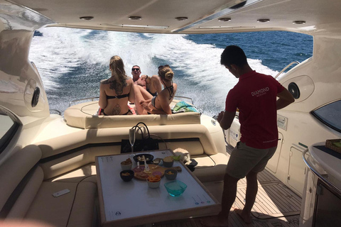 Vilamoura: Custom Private Yacht Cruise with Drinks & Bites Full-Day Cruise